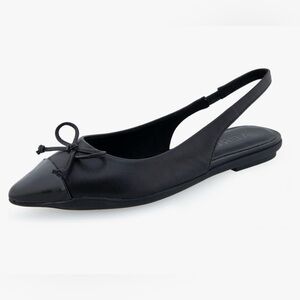 AEROSOLES DONNA LEATHER BALLET FLAT SIZE 7 NEW NEVER WORN